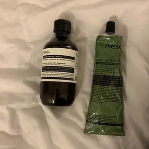 Geranium Leaf Body Balm & body cleanser